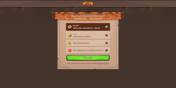 StoneVegas Casino regisztrációs folyamata mobilon